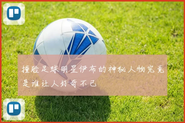 撞脸足球明星伊布的神秘人物究竟是谁让人好奇不已