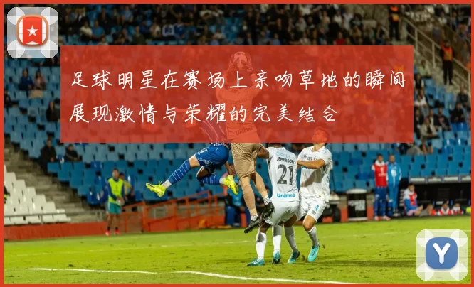 足球明星在赛场上亲吻草地的瞬间展现激情与荣耀的完美结合